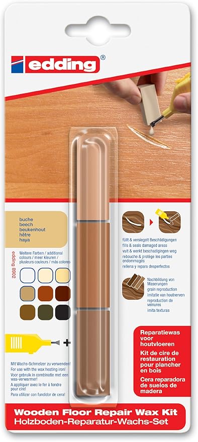 Amazon Com Edding 4 8902 1 4608 8902 Diy Wooden Floor Repair Set
