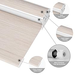 Boolegon Blackout Roller Shades for