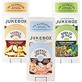 JUKEBOX Natural Deodorant for Women–Coconut Dreamin', Vanilla on Vinyl & Born To Be Wild, Multi Pack-Aluminum-Free, No Baking Soda, No Harsh Chemicals, Odor Blocking-a Dr. Squatch Brand-2.65oz,3 Pack