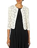 Anne Klein Women's Floral LACE MESH Cardigan, Anne