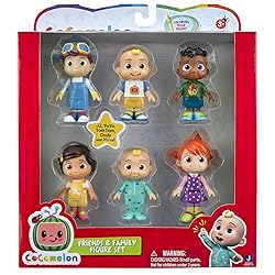 CoComelon Official Friends & Family, 6 Figure Pack