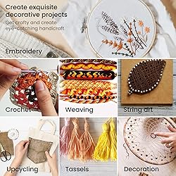 ARTEZA Embroidery Thread, 80 Skeins, Dark