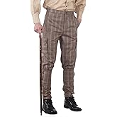 ThePirateDressing Steampunk Victorian Cosplay Costume Mens Airship Pants Trousers