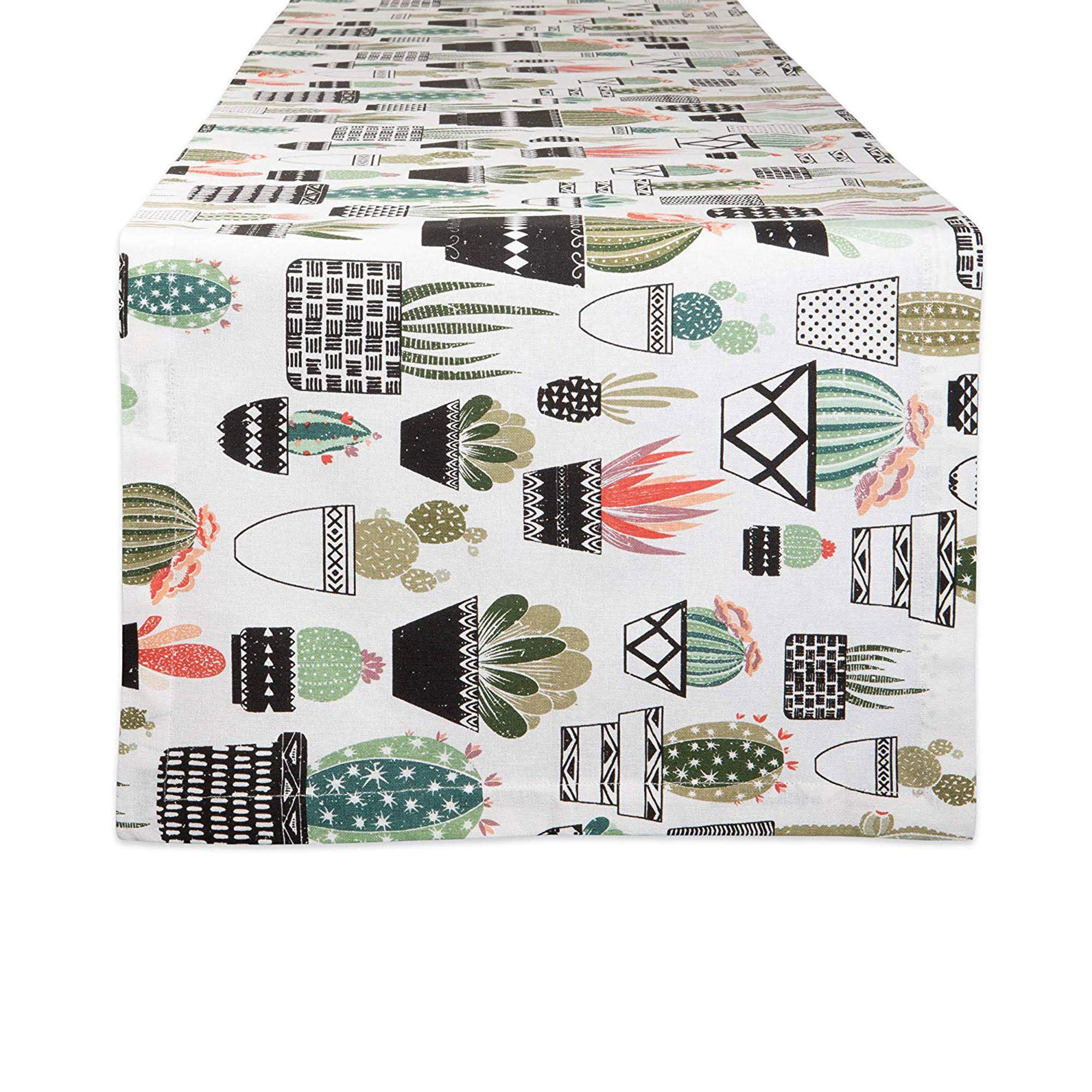 DII Urban Cactus Kitchen Collection, Table Runner, 14x108 — image 1