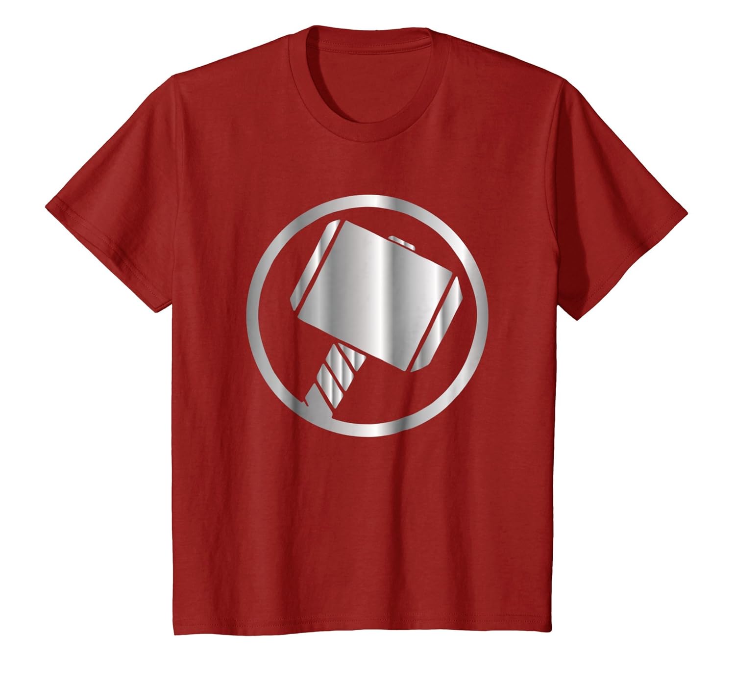 Platinum Thors Hammer T Shirt Odin Mjolnir Norse Valhalla Teehay