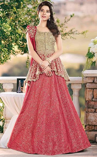 lehenga saree in amazon