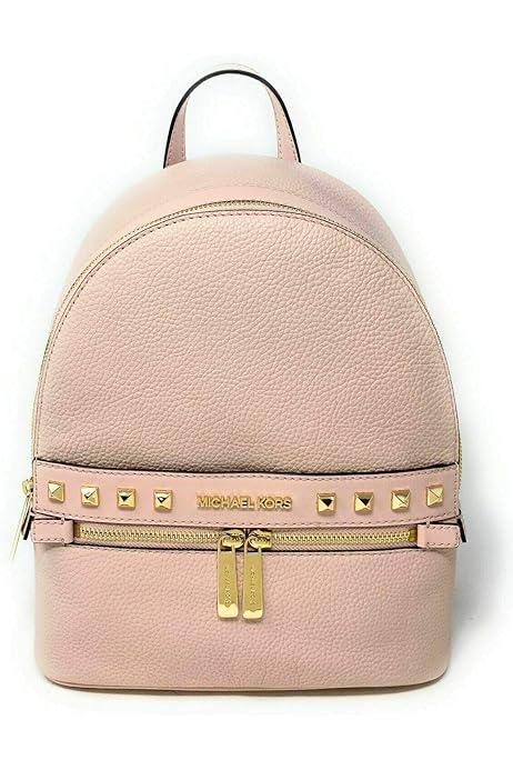 Amazon.com: Michael Kors Kenly Medium Studded Backpack Powder
