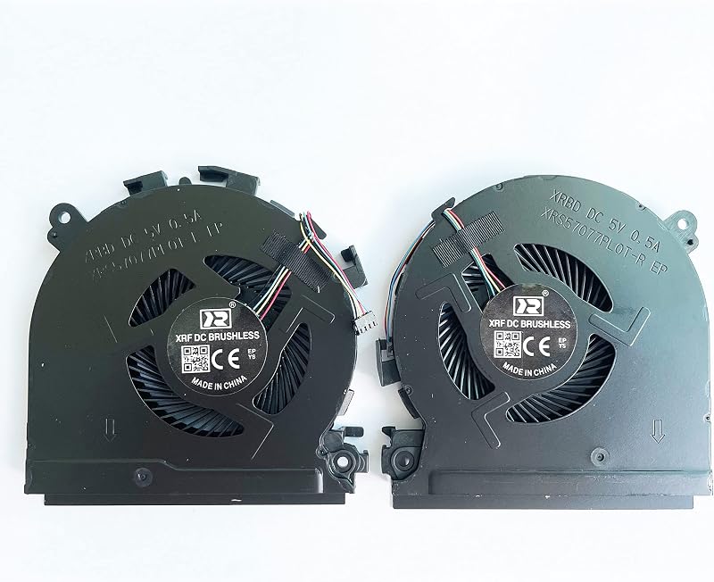 Fleshy Leaf CPU GPU Cooling Fan for HP Spectre X360 15-CH L17605-001 L17606-001