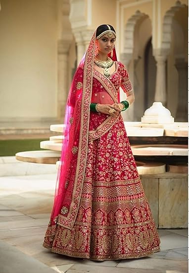 simple wedding lehenga choli