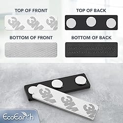 EcoEarth Adhesive Two-Piece Design Name Tag Magnets
