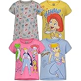 Disney Toy Story Girls 4 Pack Short Sleeve T-Shirts
