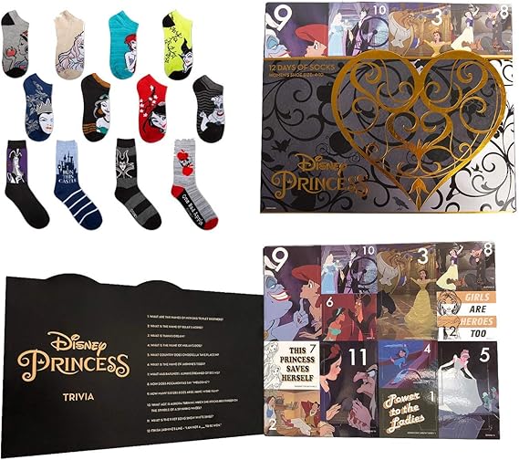 calendrier de l avent chaussettes disney