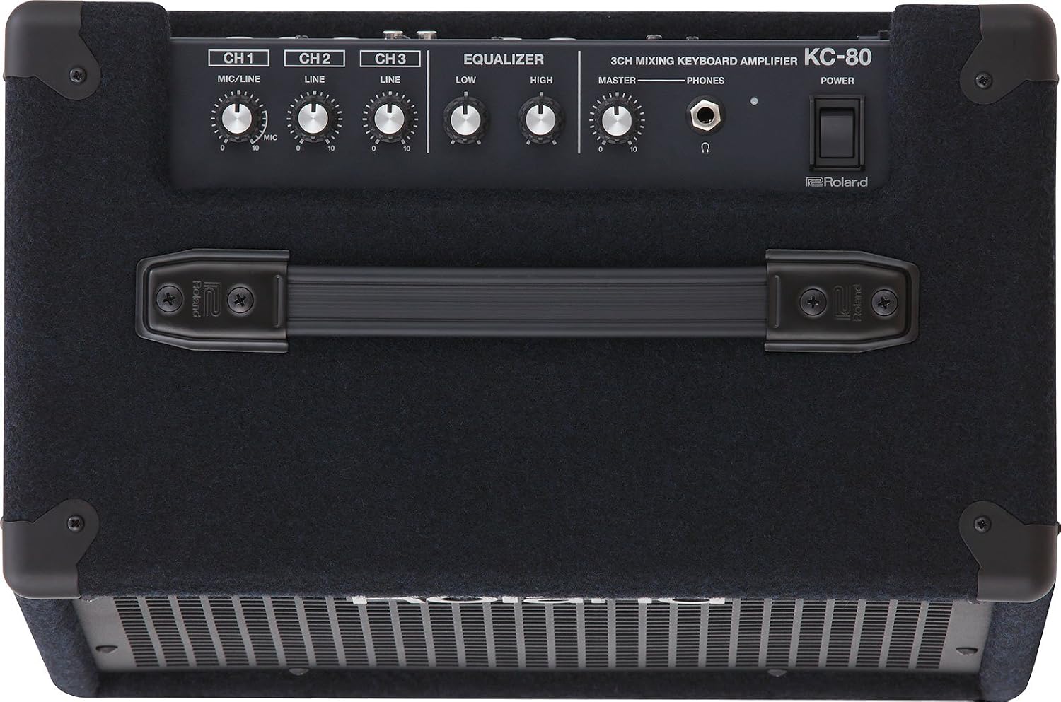 Roland Kc-80 3-Ch Mixing Keyboard Amplifier, Black - Image 4