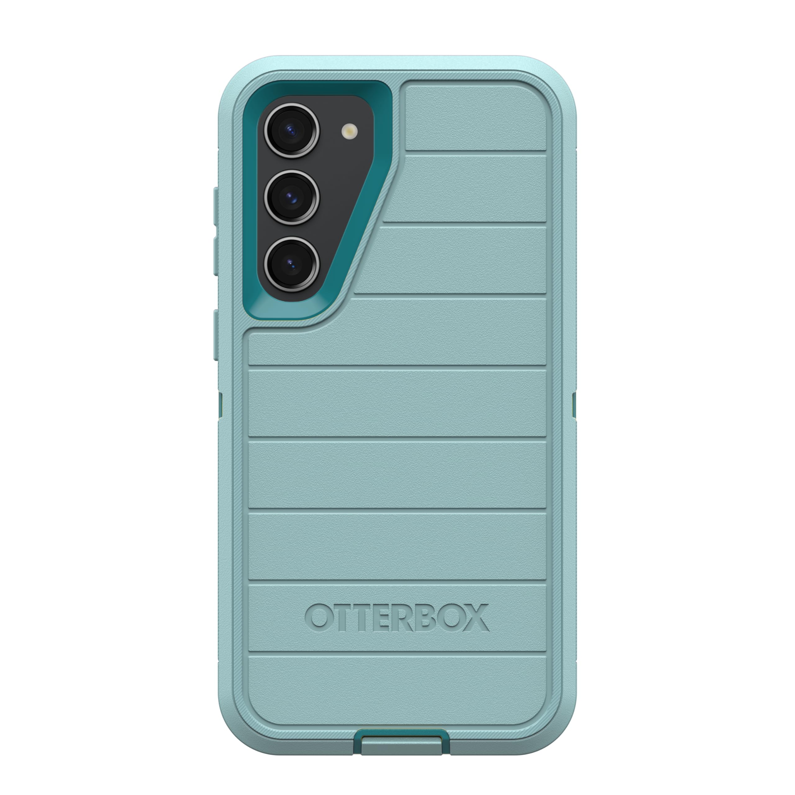 OtterBox Samsung Galaxy S23+ (Only) - Defender Series Case - Sunset Lagoon (Blue) - Case Only - Rugged & Durable - with Port Protection - Non-Retail Packaging Image