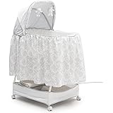 simmons elite gliding bassinet peacock