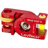 LEVTECH&reg; Mag Dog&reg; 8 Magnetic Conduit Bending Level for Electricians &ndash; Patented 8-Angle No Dog Level for EMT &amp; Rigid Conduit, Rare Earth Magnets, Replaceable Vial, Billet Aluminum