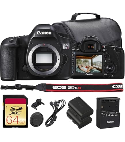 Amazon.com : Canon EOS 5DS R Digital SLR with Low-Pass Filter