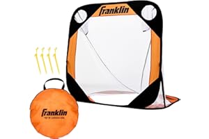 Franklin Sports Youth Lacrosse Pop-Up Goal – 3’x3’ Portable Net with Carrying Case – Backyard Practice Goal for Kids – Easy S
