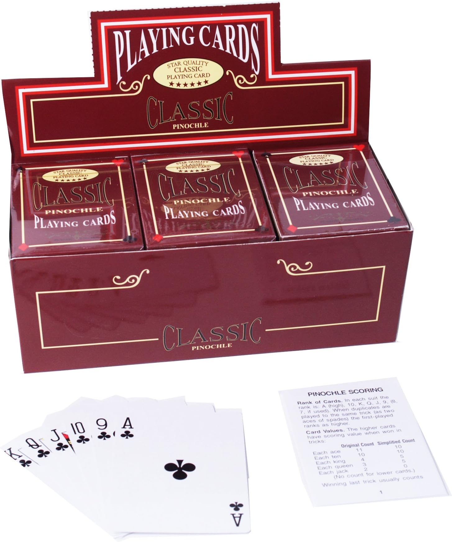 Pinochle 12 Decks Playing Cards