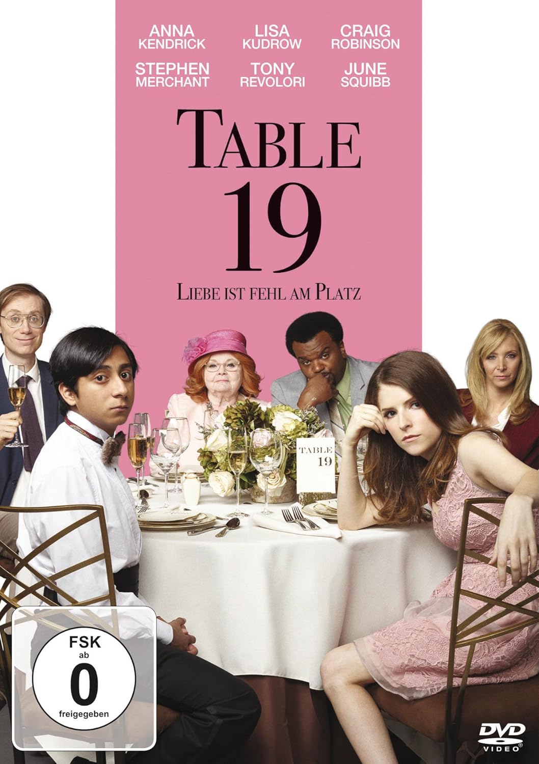 Table 19 - Liebe ist fehl am Platz Alemania DVD: Amazon.es: Anna Kendrick, Craig Robinson ...
