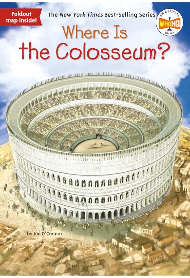 "What Was Pompeii?" Paperback Book By Jim O'Connor (Who HQ) - Good Condition, Illustrated History For Kids