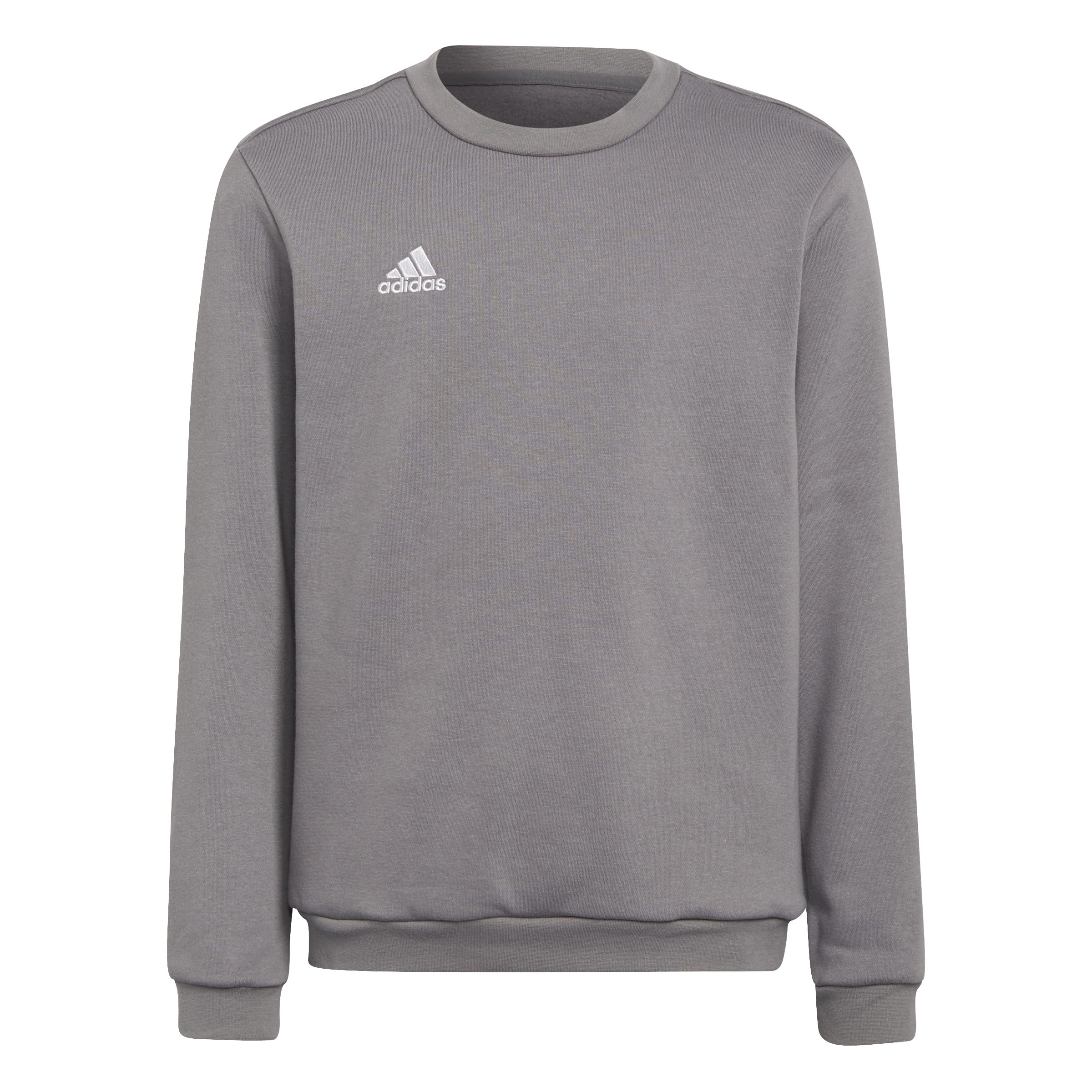 adidas Unisex Kids Entrada 22 Sweat Top, Team Grey Four, 13-14 Years