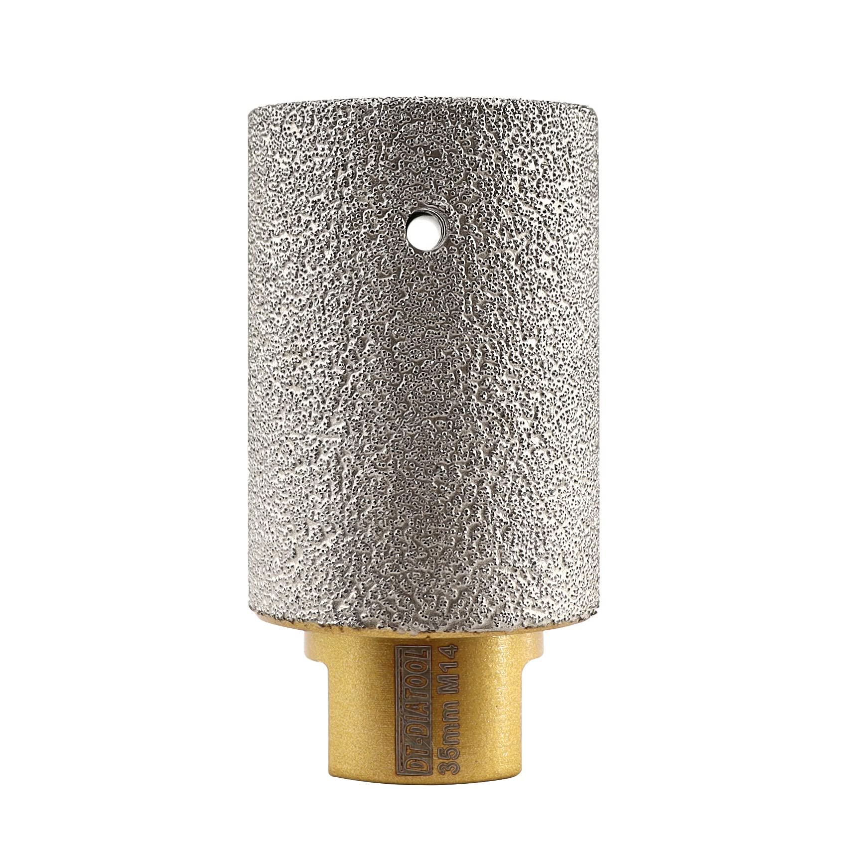 DT-DIATOOL Diamond Finger Bit Coated Milling Bit for Tile Grinder Enlarging Polishing Holes on Porcelain Ceramic Granite Marble Countertop Diameter 35mm, M14 Thread — image 1