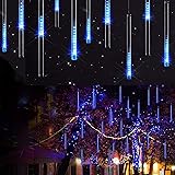 ABelle Blu Meteor Doccia Pioggia Luci Impermeabili Della Corda per Festa di Nozz