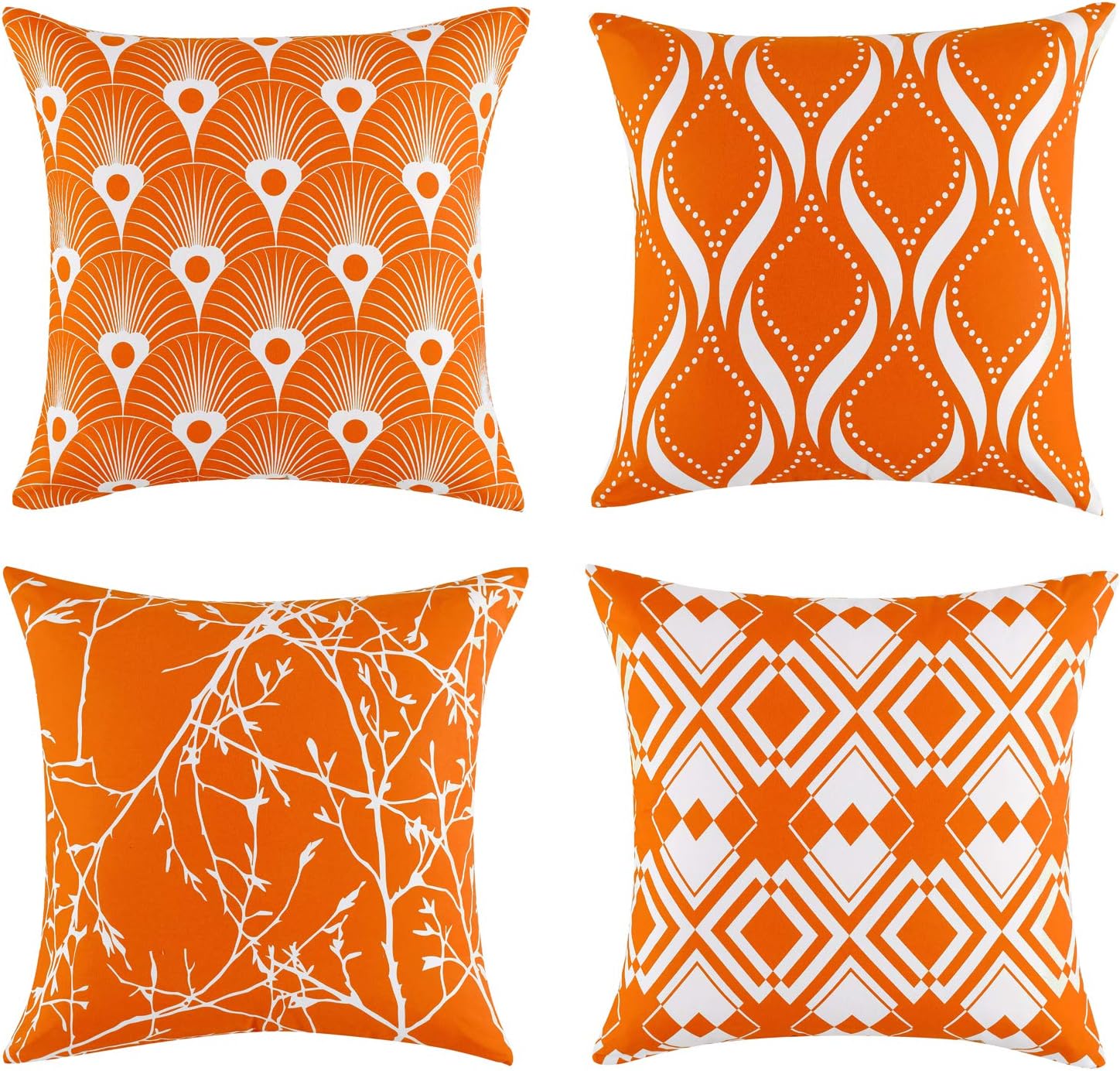 Sofa,Geometric Fall Pillow Covers 20x20 