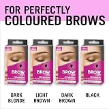 Schwarzkopf Brow Tint Dark Brown 10ml Permanent Eyebrow Tint Vegan Formula view 5
