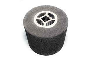 SIGNI Non-Woven Abrasive Polishing Brush burnishing Wheel Mop Flap Wheel of Portable Motor Compatible with Burnishing Machine/Polisher/Sander 120x100mm (400#)