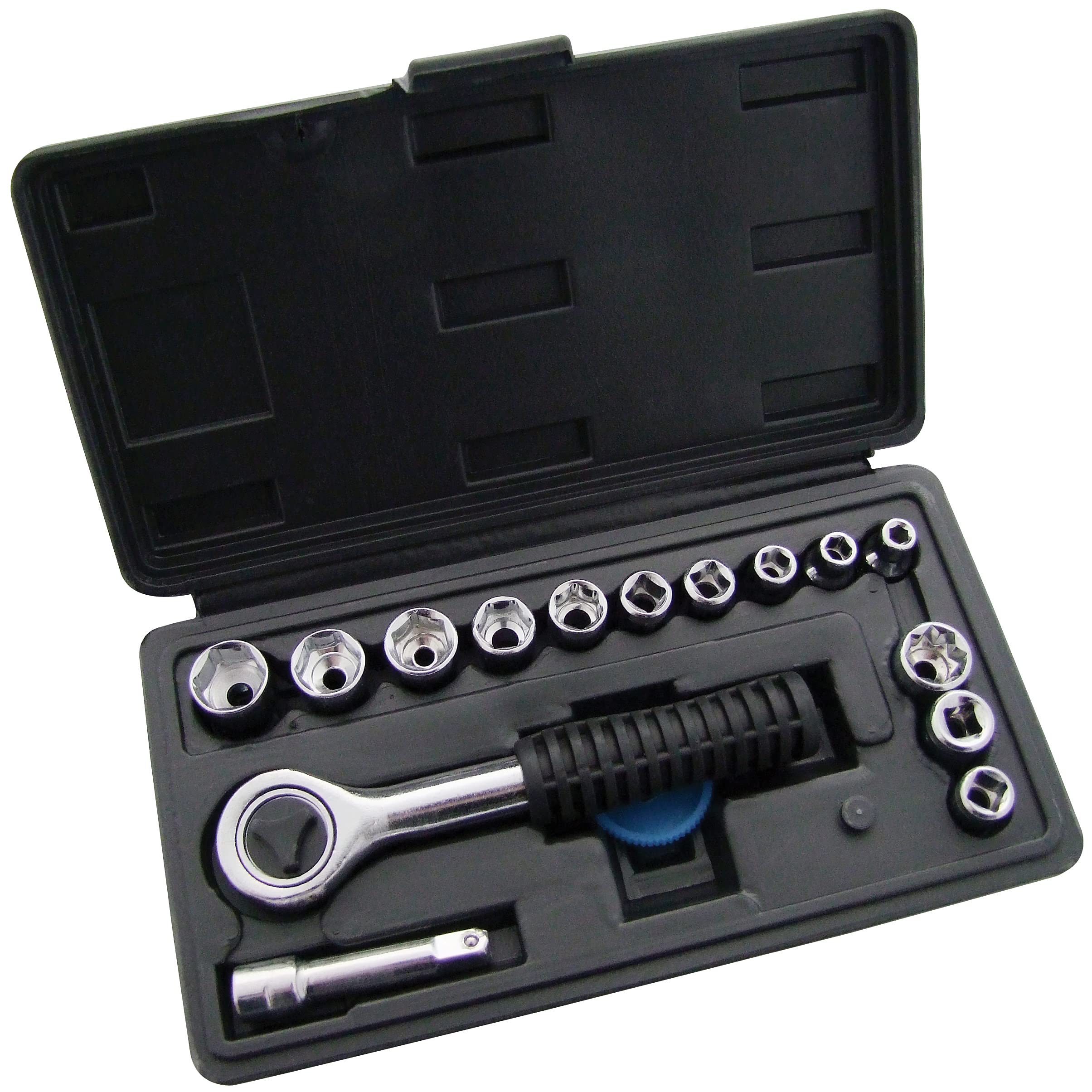 Amtech I0070 16 Piece 1/4" Drive Socket Set — image 1