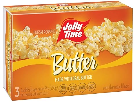 Jolly Time, Palomita para microonda - 6 de 300 gr. (Total ...