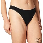 OnGossamer womens Ongossamer Womens Cabana Cotton Hip Thong Panties