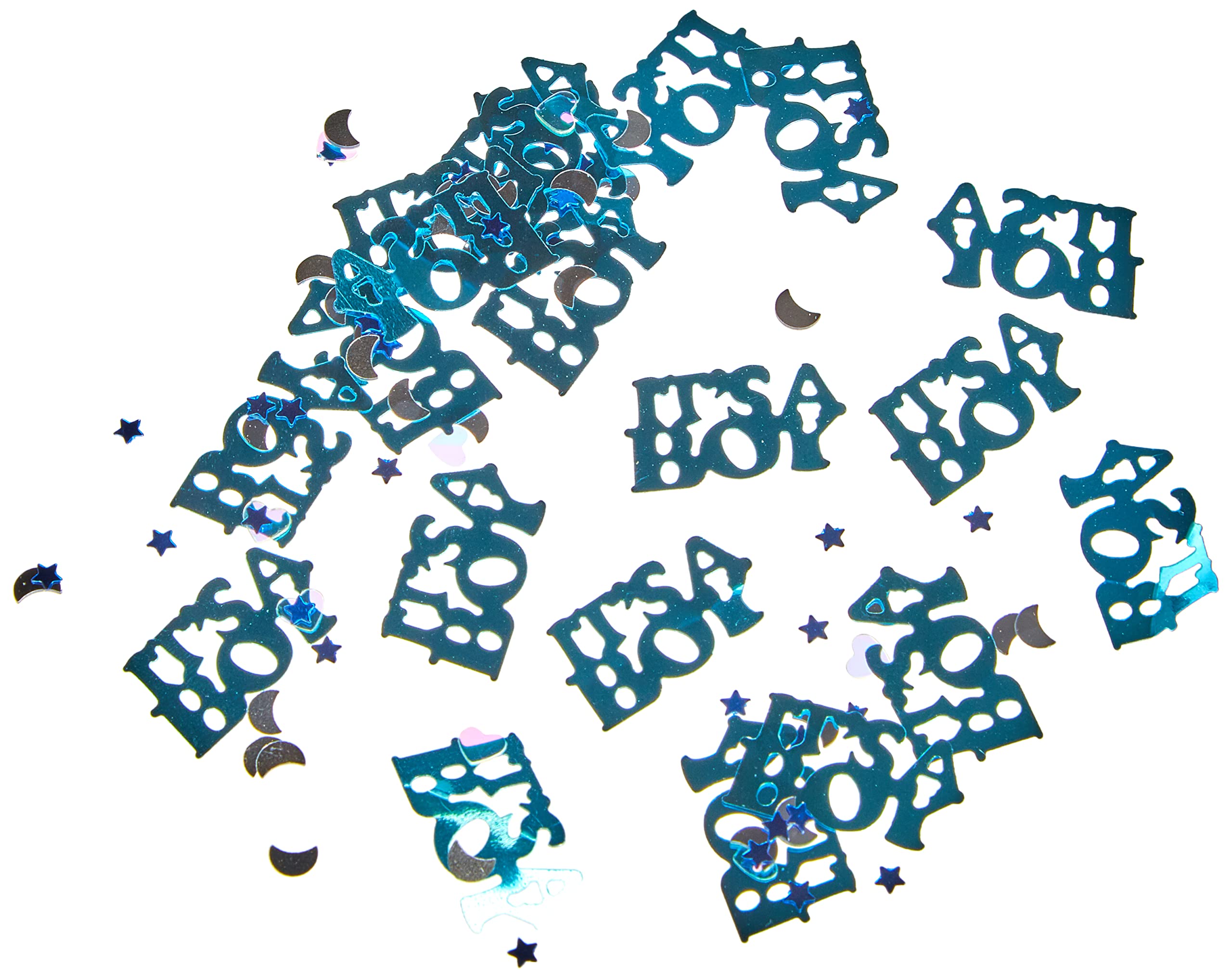 Amscan 14 g Its a Boy Metal Confetti Party Accessory