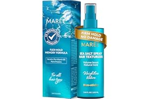 MAREE Sea Salt Spray for Hair – Texture Spray with Keratin, Vitamin B5 & Plant Proteins – Lightweight Non-Sticky Hair Texturizer for Women & Men – Sea Salt Hair Spray for Natural Volume & Beachy Waves