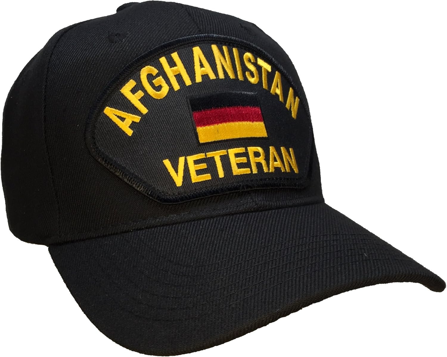 German Army Afghanistan War Veteran Hat Black Ball Cap