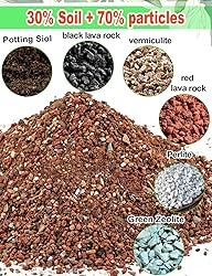 TOYPOPOR Succulent Soil, Cactus Potting Mix 6