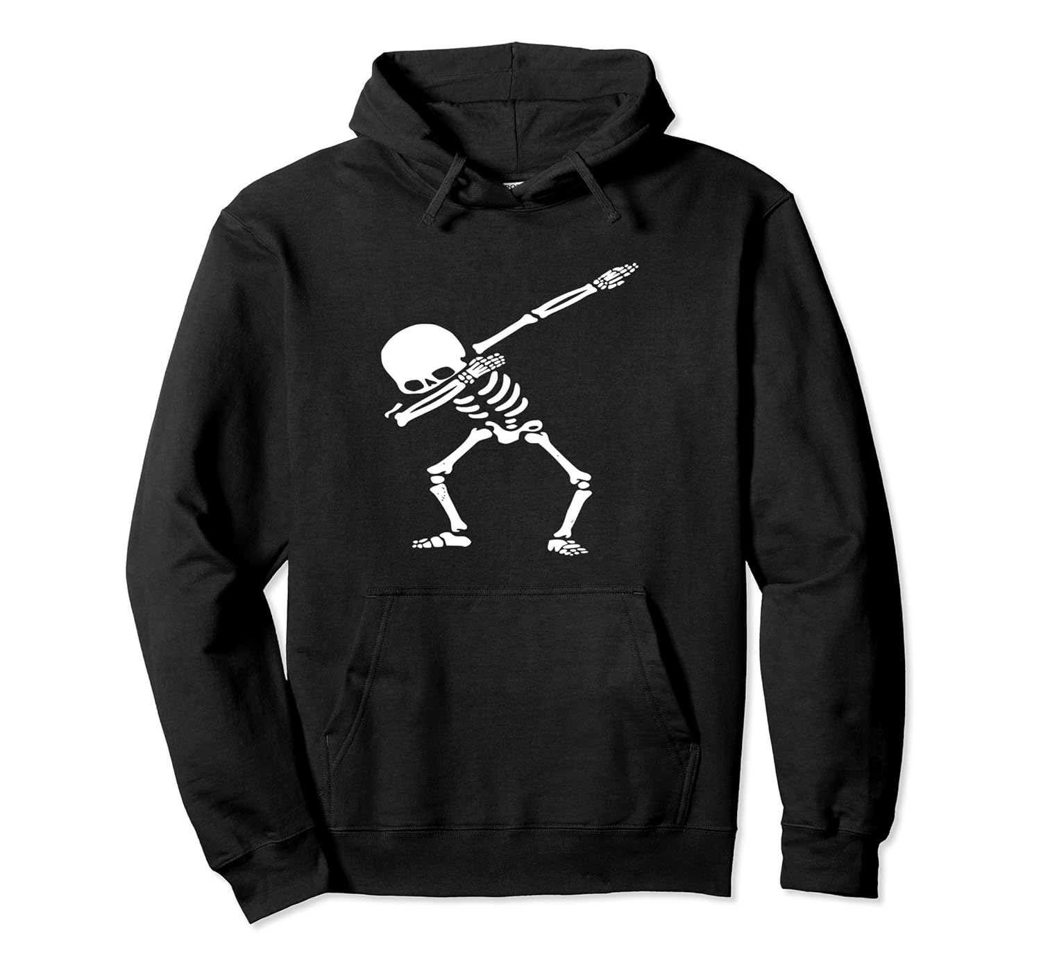 Dabbing Skeleton Dab Pose Halloween Costume Hoodie-Rose