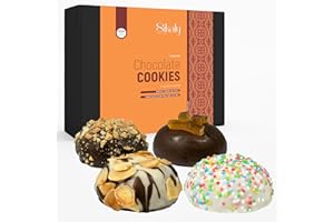 MORECA Biscotti Italian Cookies, 16 Gourmet Chocolate Cookies. Food Gift, St Patricks Day Treats, Birthday Gifts. Prime Gourmet for all couple and Families. ORIGINAL Biscotti, St Patrick’s Day, Chocolate Covered. MADE IN ITALY