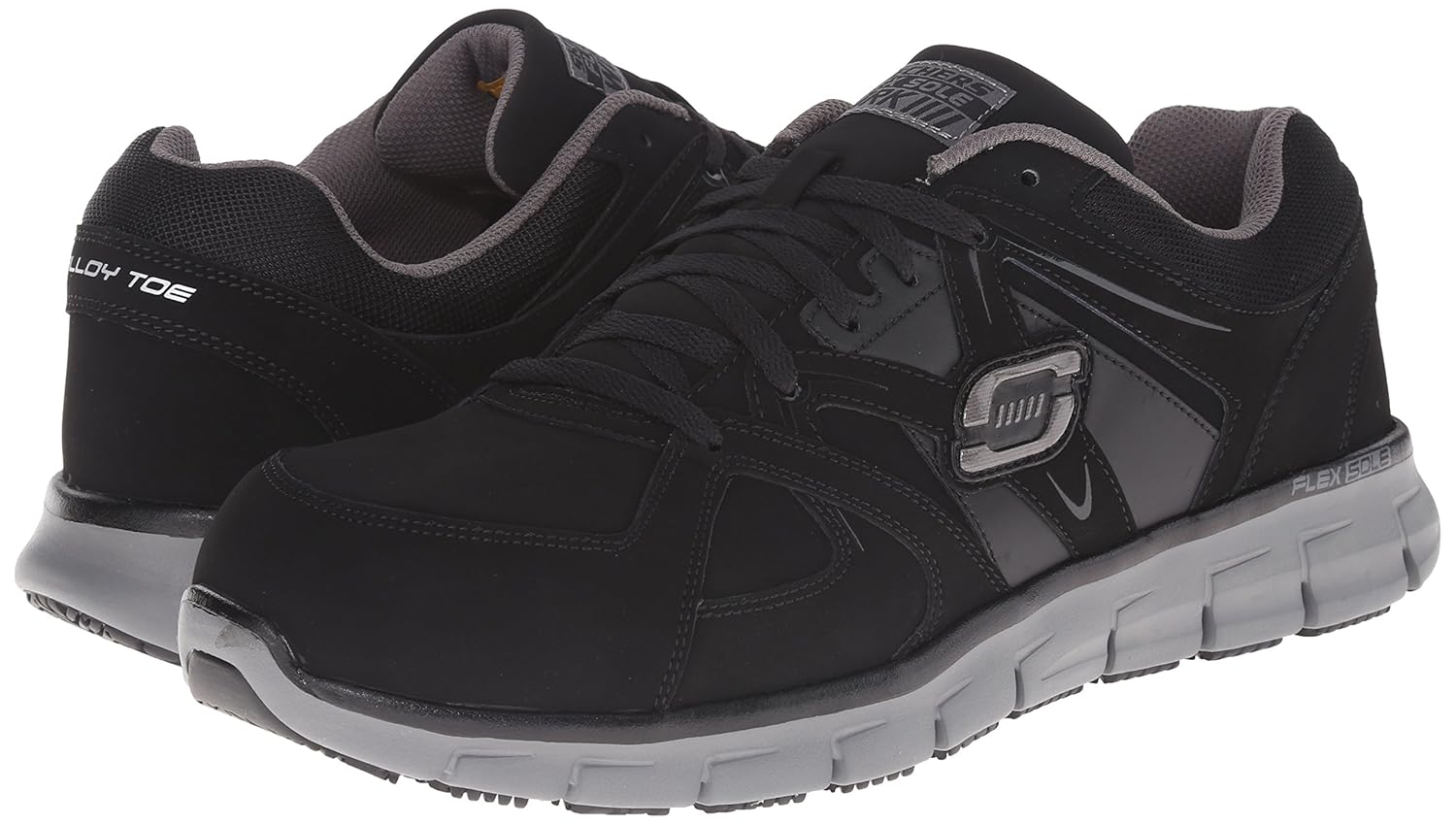 skechers for work men's synergy ekron