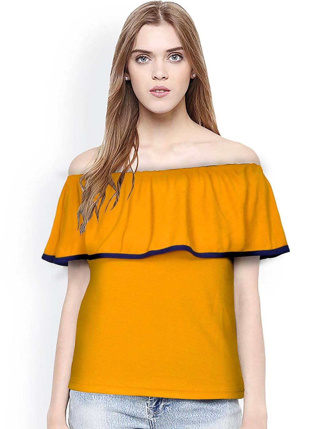 off the shoulder western tops