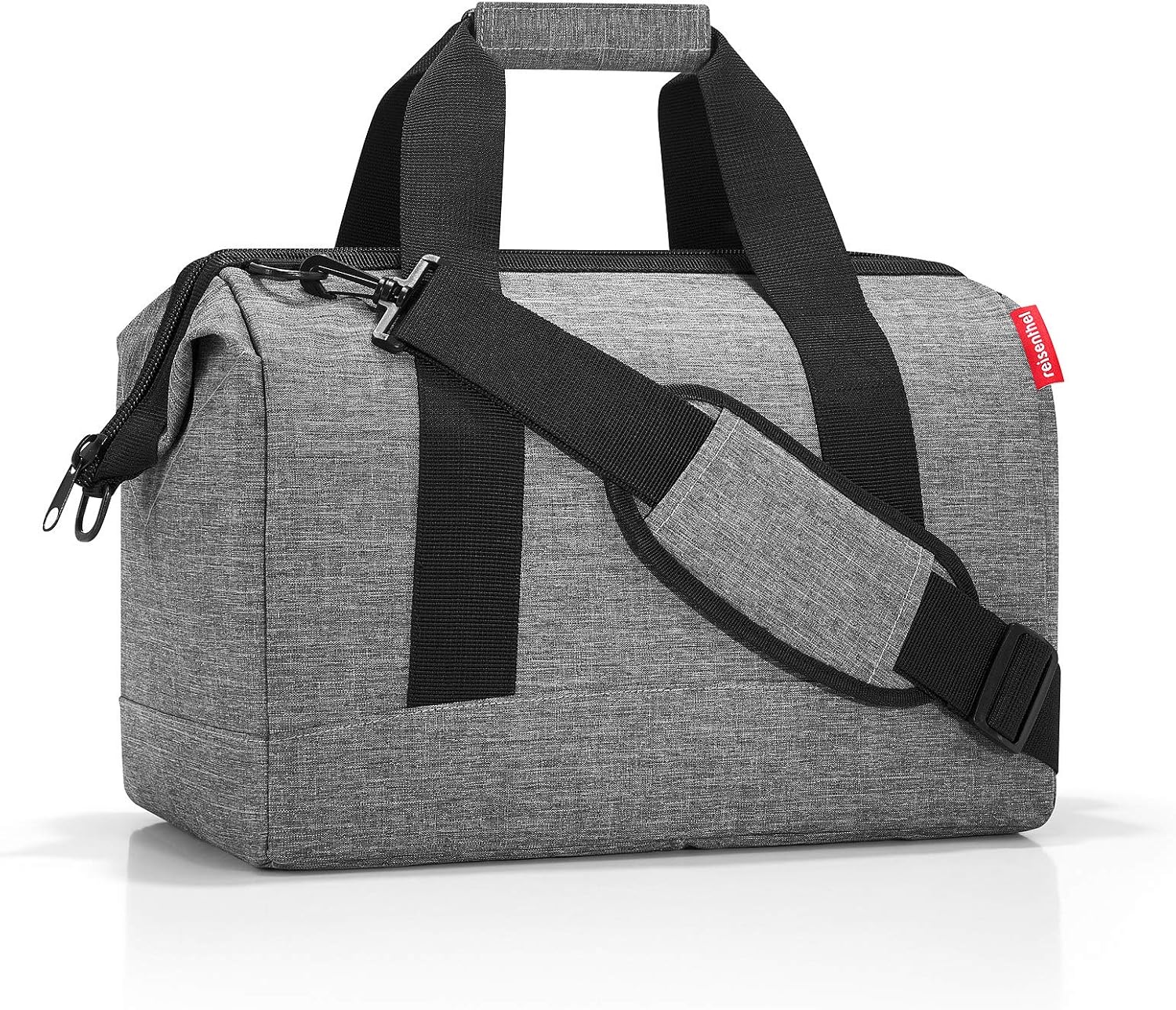 Reisenthel Allrounder M Twist Silver Sporttasche, 40 cm, 18 Liter, Twist Silver, Unica