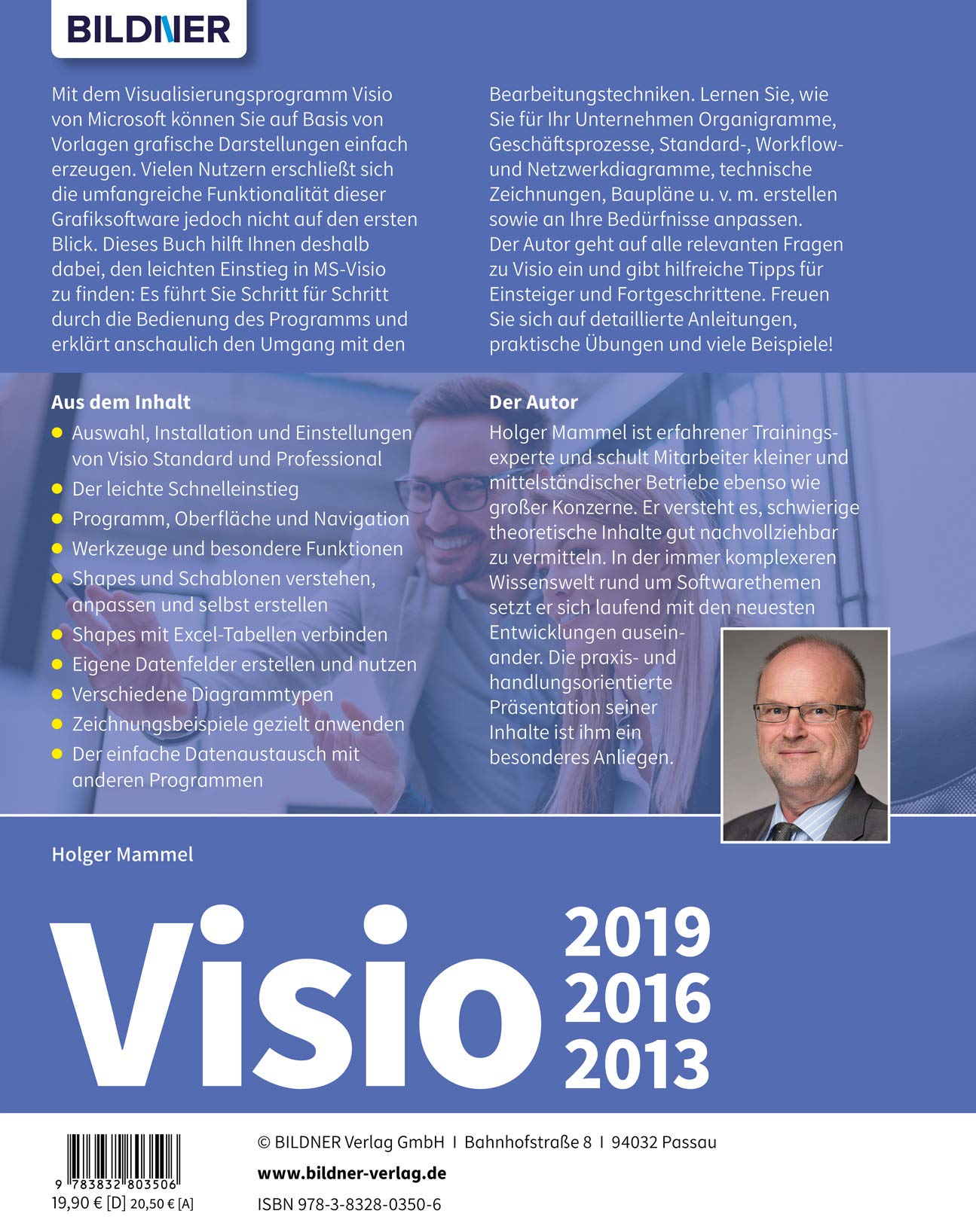 Visio 2019 2016 2013 Geschaftsprozesse Nach Bpmn 2 0 Darstellen Holger Mammel Amazon De Bucher