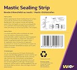 W4 Mastic Sealing Strip 19mm Grey Caravan Motorhome Awning Roof-Light Window view 5