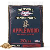 Kingsford Craftsmoke Premium Grilling Wood Pellets, Applewood BBQ Pellets for Grilling, 100% Natural Hardwood, 20 pounds