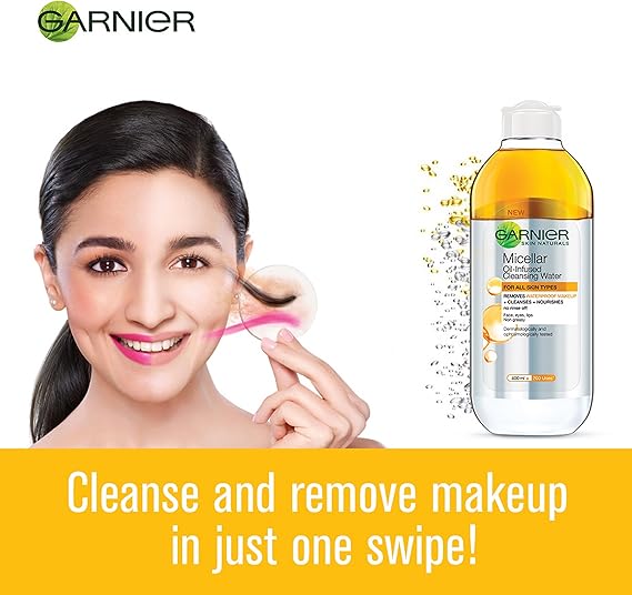 garnier micellar oil cleansing water