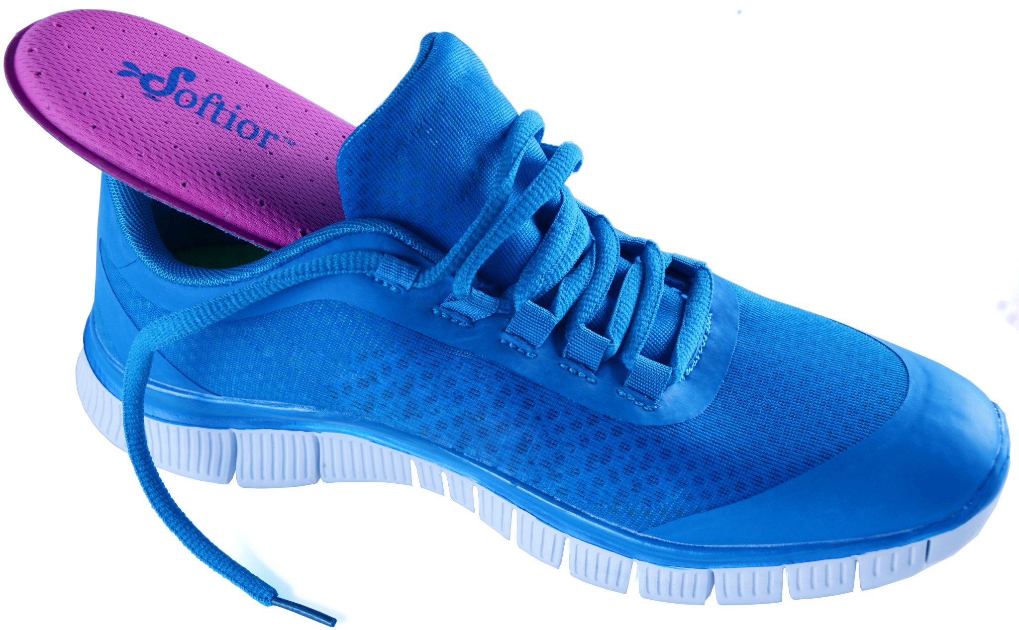 Softior Women's Memory Foam Full Length Cushioned Insoles with