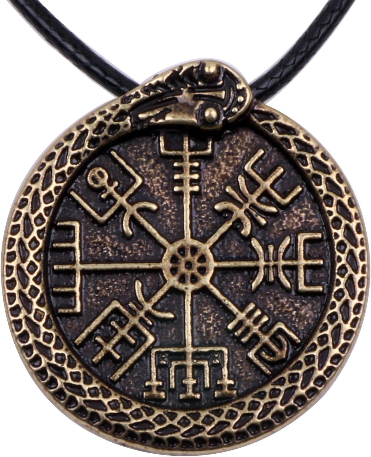 Paw Paw House Dragon Necklace Norse Viking Snake Ouroboros Talisman Pagan Wicca Spiritual Jewelry¡