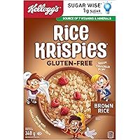 Kellogg's Rice Krispies Gluten Free Cereal 340g/11.99oz. (Imported from Canada)